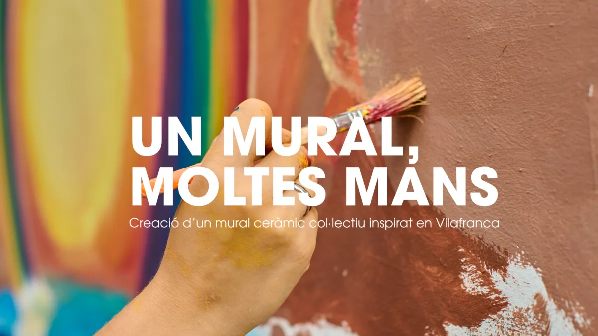 Gaudeix de la Convivència fent un mural ceràmic